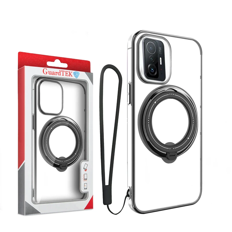 کاور گاردتک مدل Ring Stand Strap مناسب برای گوشی موبایل شیائومی 11T/11T Pro به همراه بند 