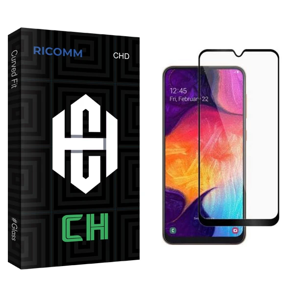 محافظ صفحه نمایش ریکام مدل CH glass مناسب برای گوشی موبایل سامسونگ Galaxy A20/A30/A30s/A50/A50s
