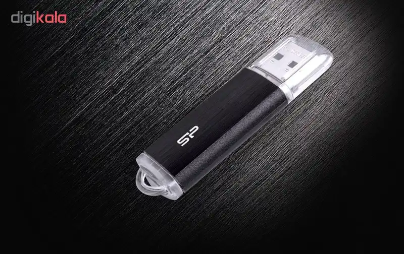 فلش مموری سیلیکون پاور مدل Blaze B02 USB 3.1 Gen 1 SuperSpeed ظرفیت 64 گیگابایت