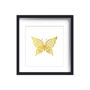 تابلو طلاکوب زرکات طرح پروانه مدل Butterfly