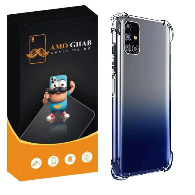 کاور عمو قاب مدل Crystal مناسب برای گوشی موبایل سامسونگ Galaxy A51