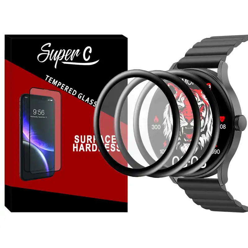 محافظ صفحه نمایش نانو سوپرسی مدل NSC مناسب برای ساعت هوشمند شیائومی Imiki TG1 بسته سه عددی