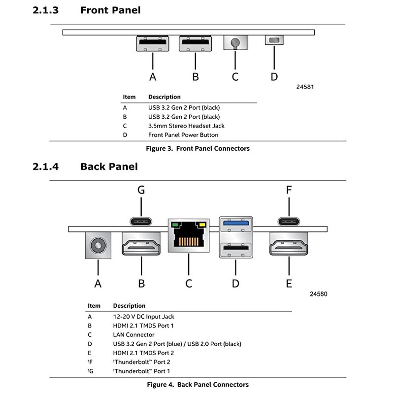 کامپیوتر کوچک اینتل مدل NUC13ANHI5 (16-512)