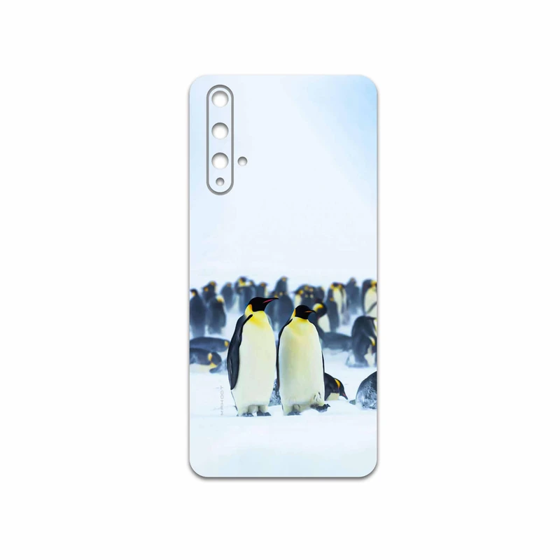 برچسب پوششی ماهوت مدل Penguin مناسب برای گوشی موبایل هوآوی Nova 5T
