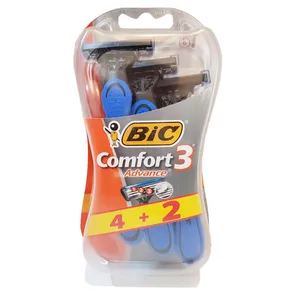 خود تراش بیک مدل comfort3 بسته 6 عددی