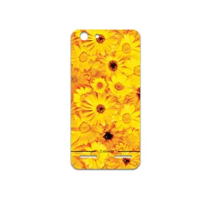 MAHOOT Yellow-Flower Cover Sticker for Lenovo Vibe K5 Plus