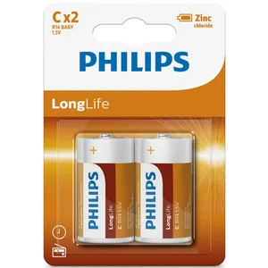 باتری C فیلیپس مدل R14L2B/97 بسته 2 عددی