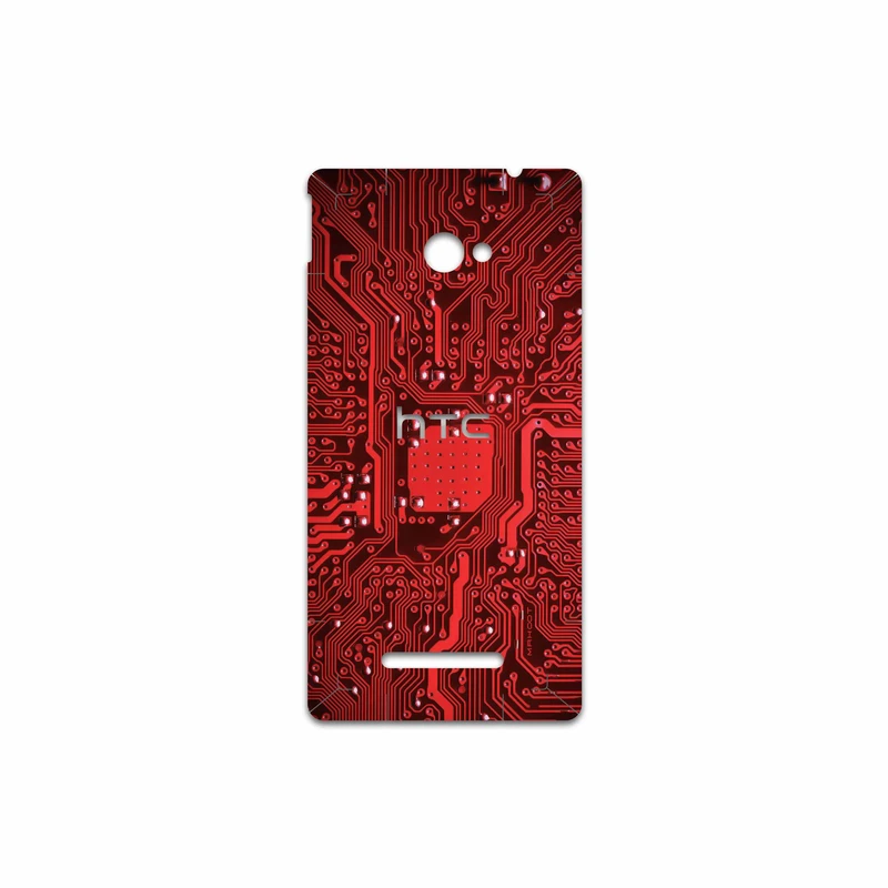 برچسب پوششی ماهوت مدل Red Printed Circuit Board مناسب برای گوشی موبایل اچ تی سی 8X