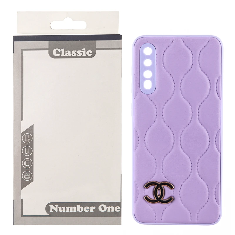 کاور کلاسیک مدل C/H/A/N/E/L طرح پافر بالشتی کد KHO.624 مناسب برای گوشی موبایل سامسونگ Galaxy A50s/ A50/ A30s
