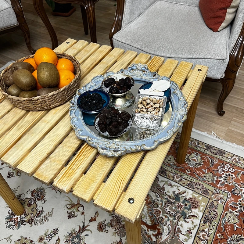 عکس شماره 5 : میز سفری تاشو مدل طبیعت سایز صفحه 60×60 سانتی متر