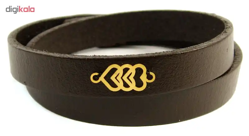 دستبند طلا 18عیار مردانه مانچو مدل Bfg025