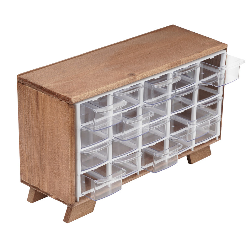 جا ادویه مدل چوبی 20 کشو K20