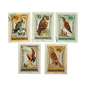 تمبر یادگاری مدل پرنده کد DS2284 مجموعه 5 عددی