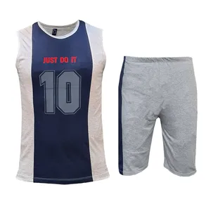 ست تاپ و شلوارک مردانه طرح JUST DO IT کد 1040
