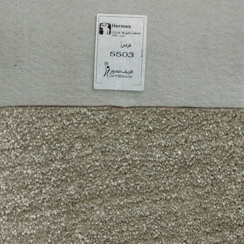 موکت ظریف مصور مدل هرمس کد 5503