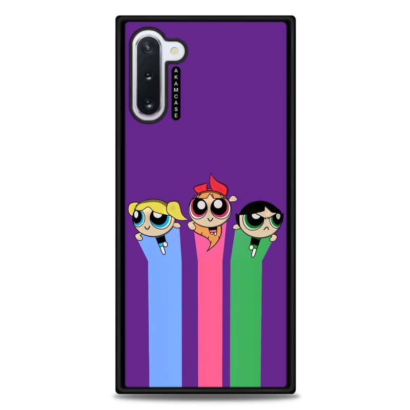 کاور آکام مدل AMCWSGN10-POWERPUFF GIRLS13 مناسب برای گوشی موبایل سامسونگ Galaxy Note 10