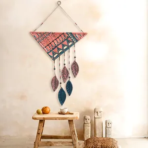 دیوارکوب مدل پاپیه ماشه طرح سرخپوستی