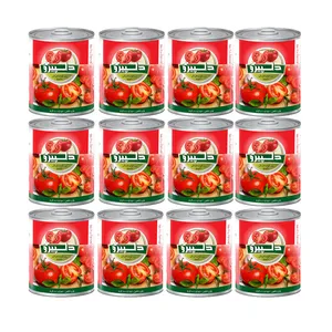 رب گوجه فرنگی دلپیرو - 800 گرمی بسته 12 عددی
