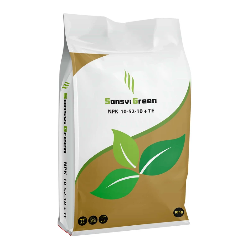کود  NPK 10-52-10 سانسوی گرین مدل پودری وزن ده کیلوگرم