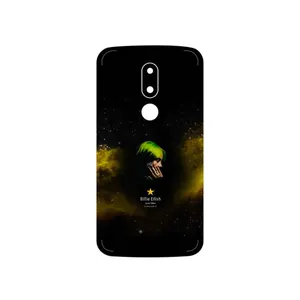 MAHOOT Billie Eilish Cover Sticker for Motorola Moto M