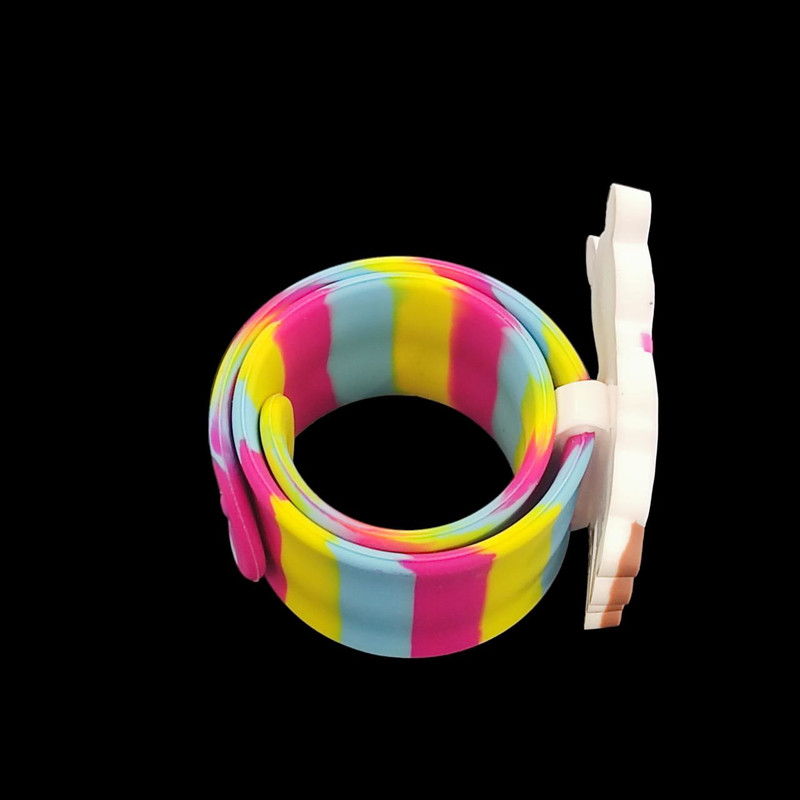 دستبند دخترانه مدل سیلیکونی عروسکی کد KHAT01 دستبند دخترانه مدل سیلیکونی عروسکی کد KHAT01