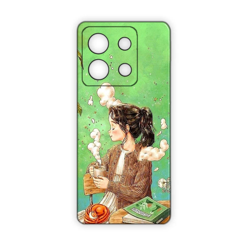 کاور مدل دخترانه کد 252 مناسب برای گوشی موبایل شیائومی Redmi Note 13 Pro 4G / Poco M6 Pro 4G