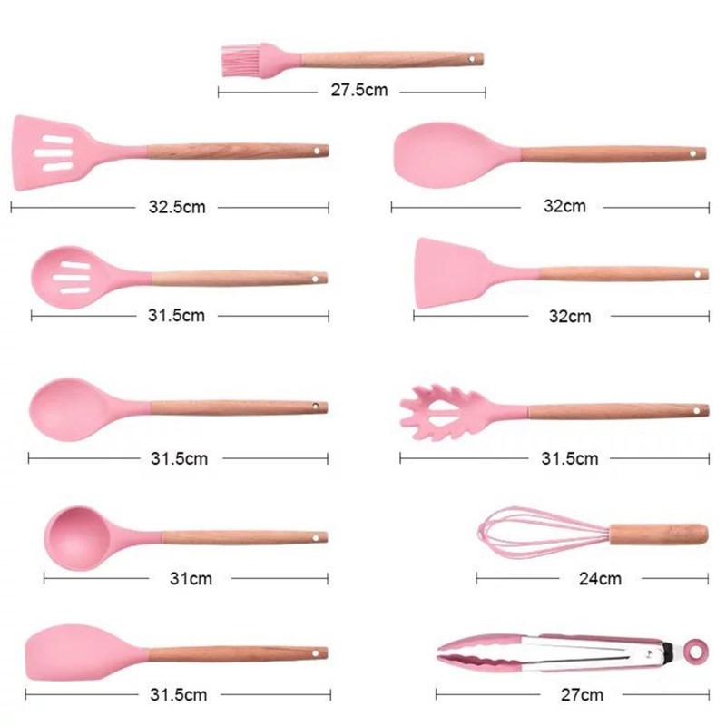 سرویس کفگیر و ملاقه 12 پارچه وون مدل KITCHEN LIFE-1007