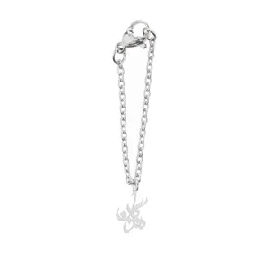 آویز ساعت نقره زنانه هایکا طرح مژگان مدل n.ha-569