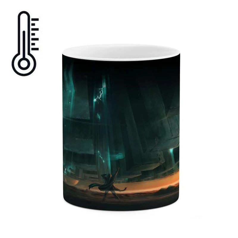 ماگ حرارتی کاکتی مدل انیمه کد mgh17619