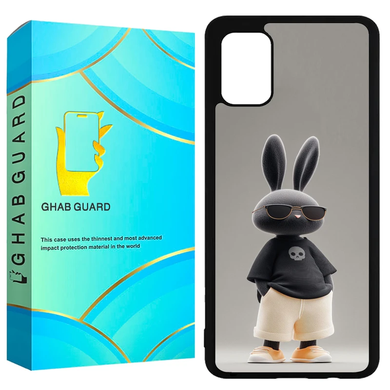 کاور قاب گارد طرح خرگوش مدل GCHPA51 مناسب برای گوشی موبایل سامسونگ  Galaxy A51 4G / A51 5G