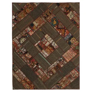  کلاژ گلیم دستبافت سه متری مدل e11 کد 520292
