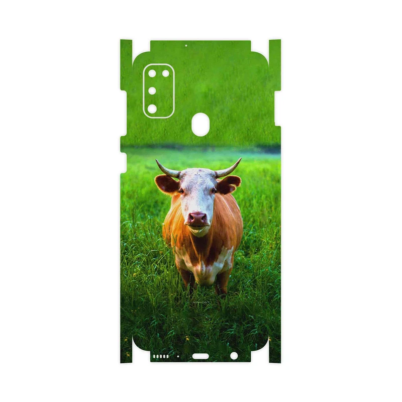 برچسب پوششی ماهوت مدل Cow-FullSkin مناسب برای گوشی موبایل سامسونگ Galaxy M30s