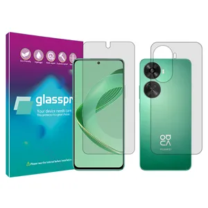Glass Pro Resistant model transparent screen protector suitable for Huawei Nova 11 SE mobile phone along with the back protector
