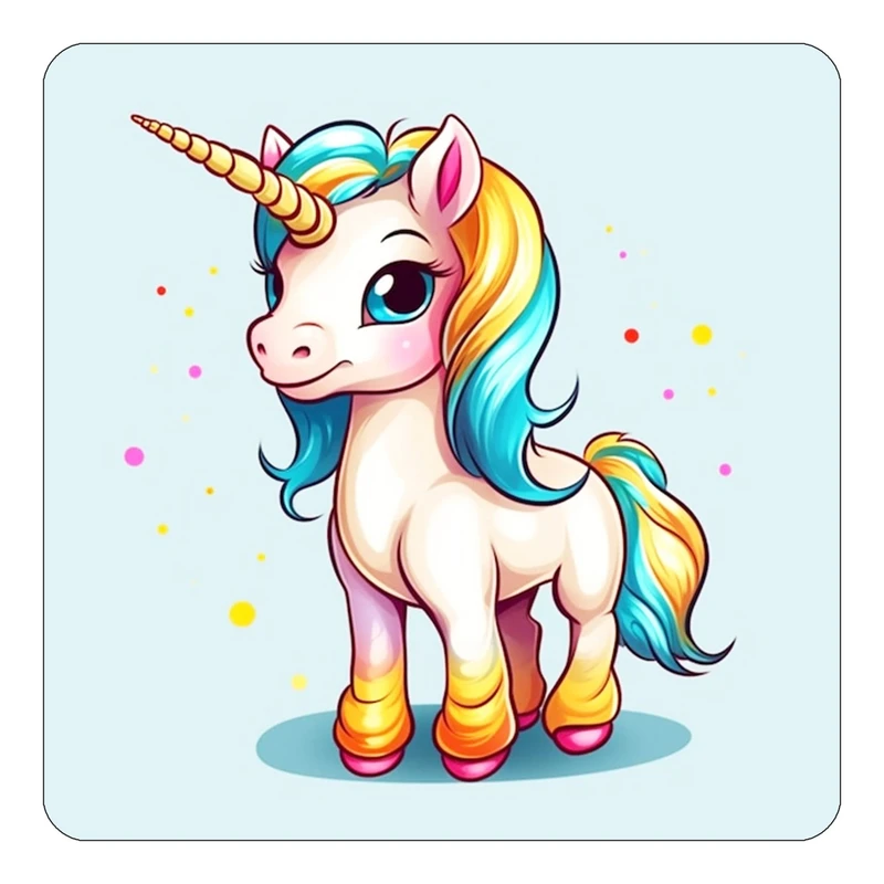 مگنت کاکتی طرح اسب تک شاخ و یونیکورن مدل mp29646