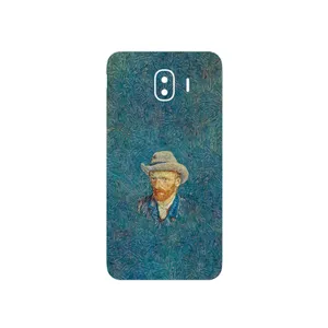 MAHOOT Self portrait with a gray felt hat Cover Sticker for Samsung Galaxy J4