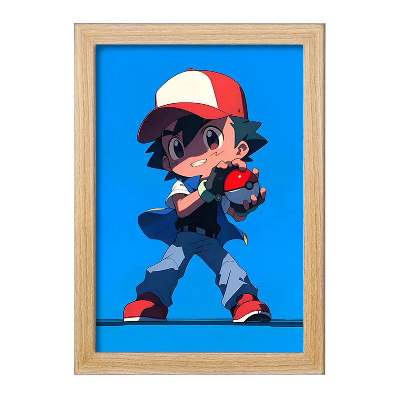 تابلو خندالو مدل انیمه پوکمون (pokemon) کد F12006