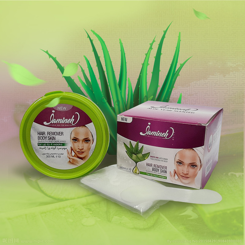 موم موبر ژامینه مدل Aloevera حجم 300 میلی لیتر مجموعه ۶ عددی
