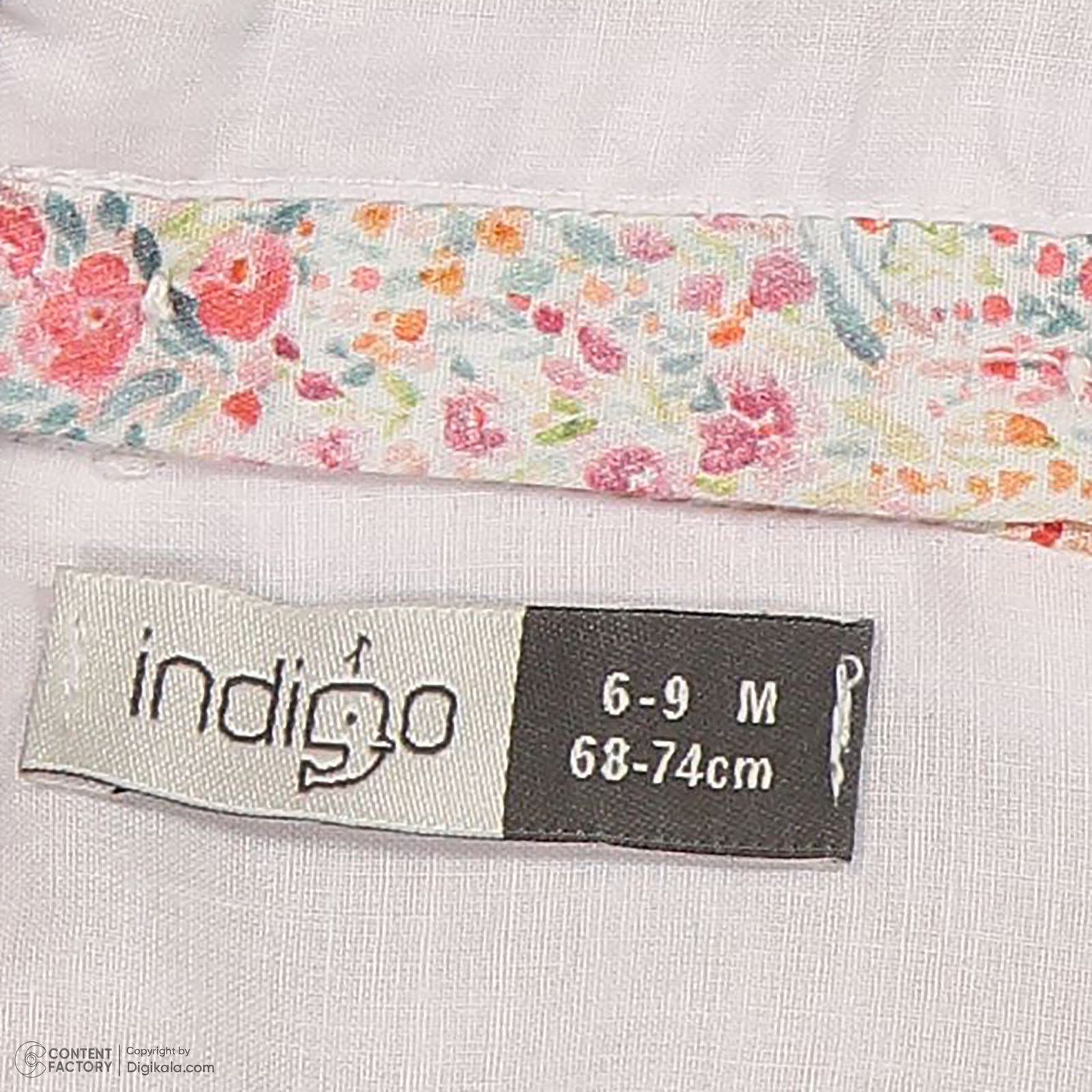 ست 3 تکه لباس نوزادی ایندیگو مدل 13156 رنگ صورتی -  - 11