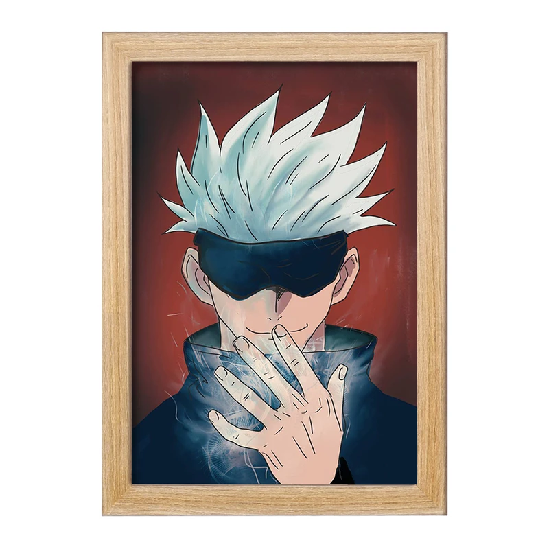 تابلو خندالو مدل گوجو ساتورو انیمه جوجوتسو کایزن کد F1574