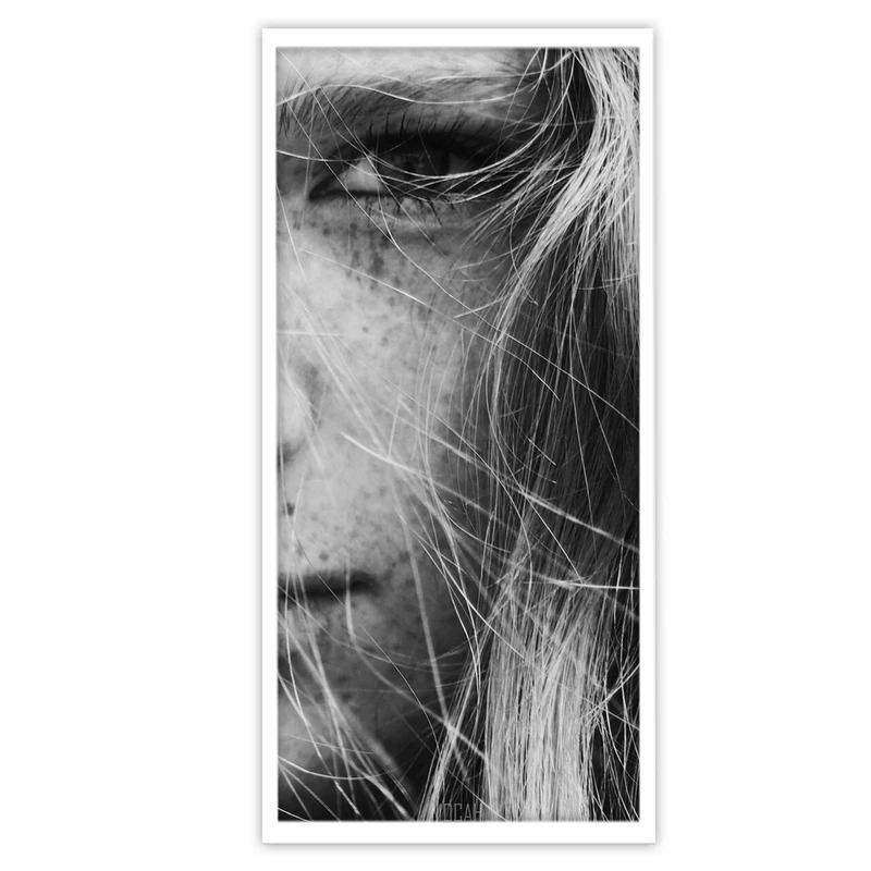 تابلو بکلیت طرح پرتره سیاه و سفید مدل W-S3187