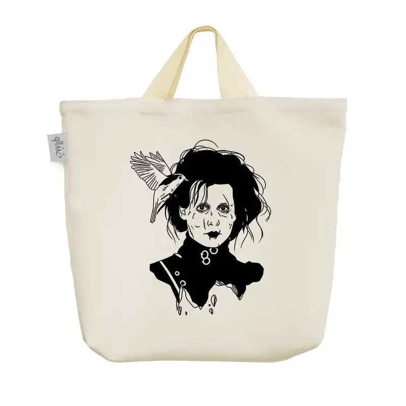 ساک خرید خندالو مدل ادوارد دست قیچی کد 5316