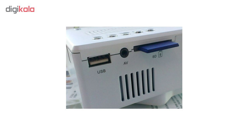 پروژکتور LED خانگی 400 Lumensمدل TIME TO PLAY پروژکتور LED خانگی 400 Lumensمدل TIME TO PLAY