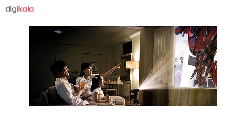 پروژکتور LED خانگی 400 Lumensمدل TIME TO PLAY پروژکتور LED خانگی 400 Lumensمدل TIME TO PLAY