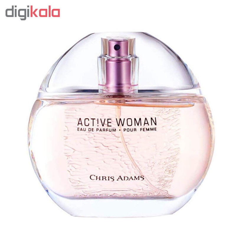 ادوپرفیوم زنانه کریس آدامز مدل Active حجم 80 میلی لیتر