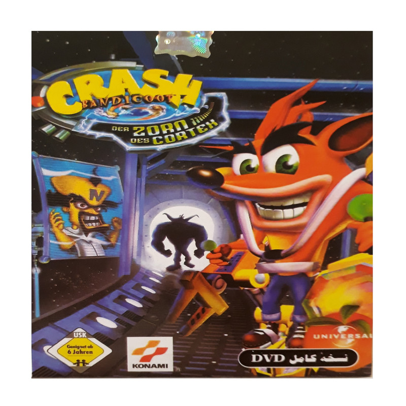 بازی crash bandicoot مخصوص ps2