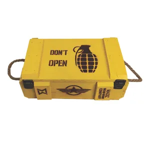 جعبه هدیه مدل جعبه مهمات madiz طرح نارنجک کد05