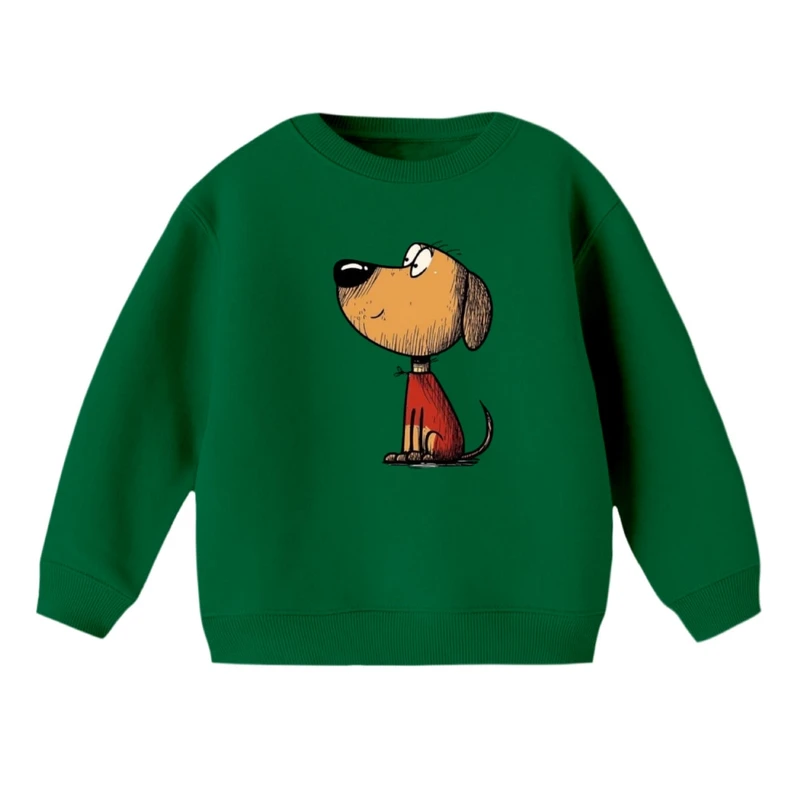 سویشرت بچگانه مدل سگ کوچولو 