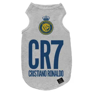 لباس سگ و گربه 27 طرح Al Nasr CR7 کد MH881 سایز L