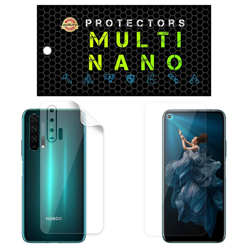  محافظ صفحه نمایش مولتی نانو مدل X-SFT مناسب برای گوشی موبایل آنر 20 Pro به همراه محافظ پشت