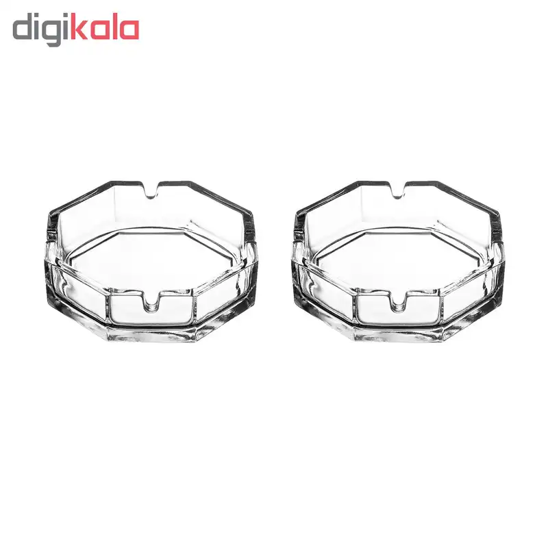 زیرسیگاری پاشاباغچه مدل کوشم 54076 بسته دو عددی